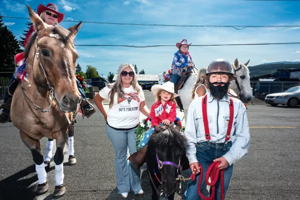 Junior Rodeo Queen and Junior Lumberjack, Sedro-Wooley WA, July 2025