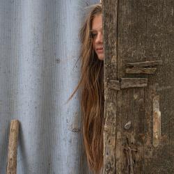 Portrait in Earthy Tones