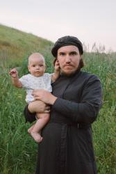 Theologians. Deacon Yevgeny Lyutko with his son Nikolai.