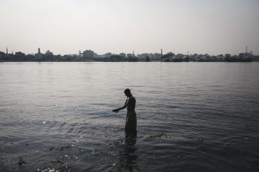 The River on the Brink of Collapse