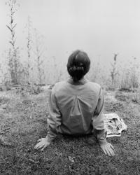 Lady By The River Bend, Indre, France