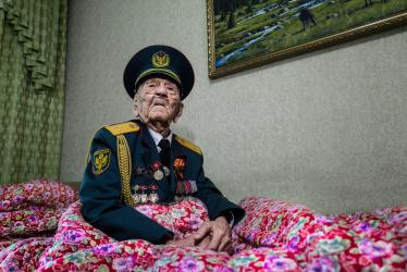 Portrait of a Veteran, Bishkek, Kyrgyzstan, May 2022
