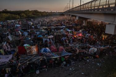 Migrant Camp, Del Rio, Texas