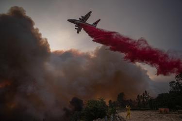 Glass Fire Threatens Vineyards, Napa Valley
