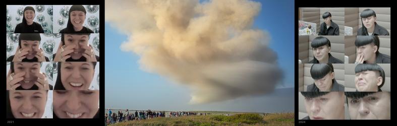 Acceptance Curve, triptych