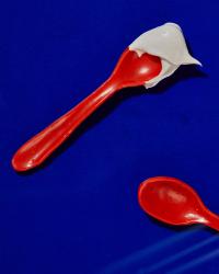 Glass Spoon with Meringue 2