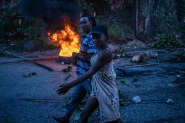 Protest Against Kidnappings, Haiti