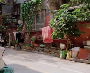 Pink, Green, and Red