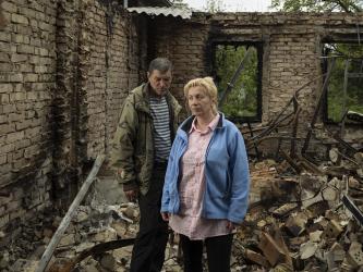 Igor and Oksana, Irpin