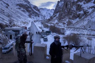 A Heavily Armed Taliban Checkpoint