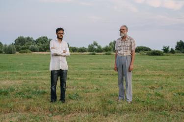 Theologians. Nikolai Bezhanidze with his father Georgy Bezhanidze.